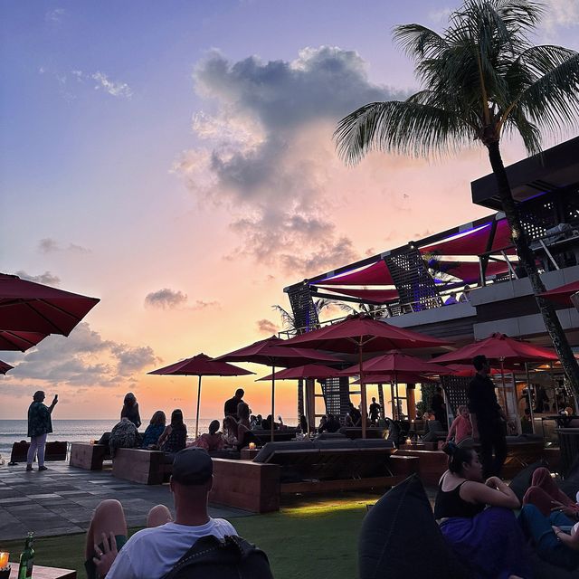 [Bali] Atas bar for Sunset watching 🏖️