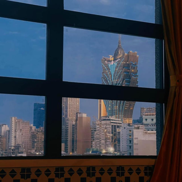 นอนชมวิวตึก Grand Lisboa ได้ตลอดเวลา ในห้องพัก