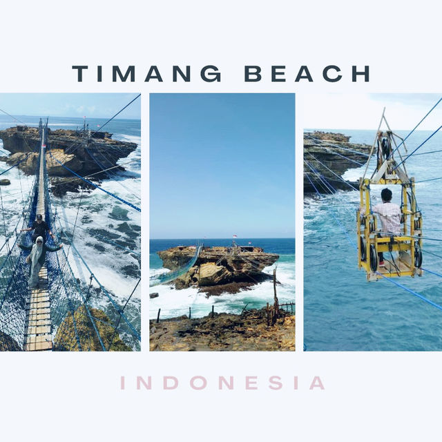 Timang Beach with adrenaline gondola