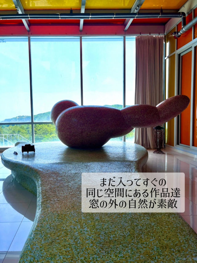 【韓国】江陵 10万坪の美術空間 ハスラアートワールドミュージアム 現代ART好きにオススメ 