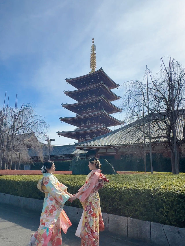 日本東京｜淺草寺最佳及人少的拍攝位置📸