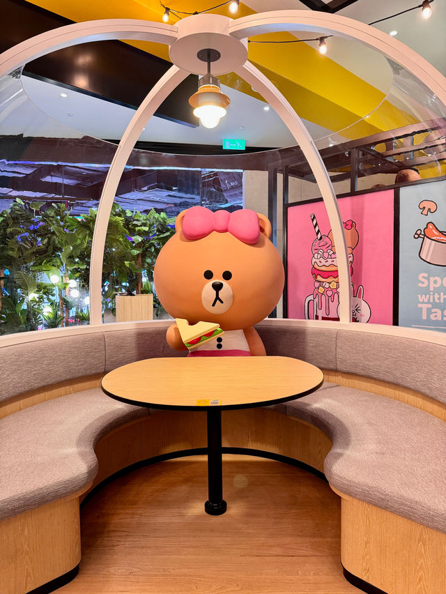 澳門限定LINE FRIENDS主題餐廳「BROWN & FRIENDS CAFE & BISTRO」
