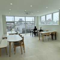 江陵火車站附近嘅可愛風cafe OHI cafe!