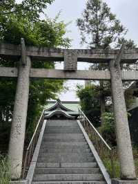 【北九州神社】長い階段を登った先にある本城八幡神社