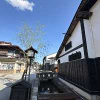 飛驒古川，寧靜舒服的村莊，與鯉魚一起散步