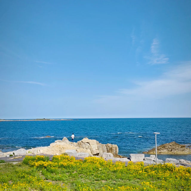 碧海藍天～水氣海水浴場