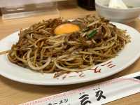【大分ドライブ】　日田焼きそばはここで食べたい！　『三久』