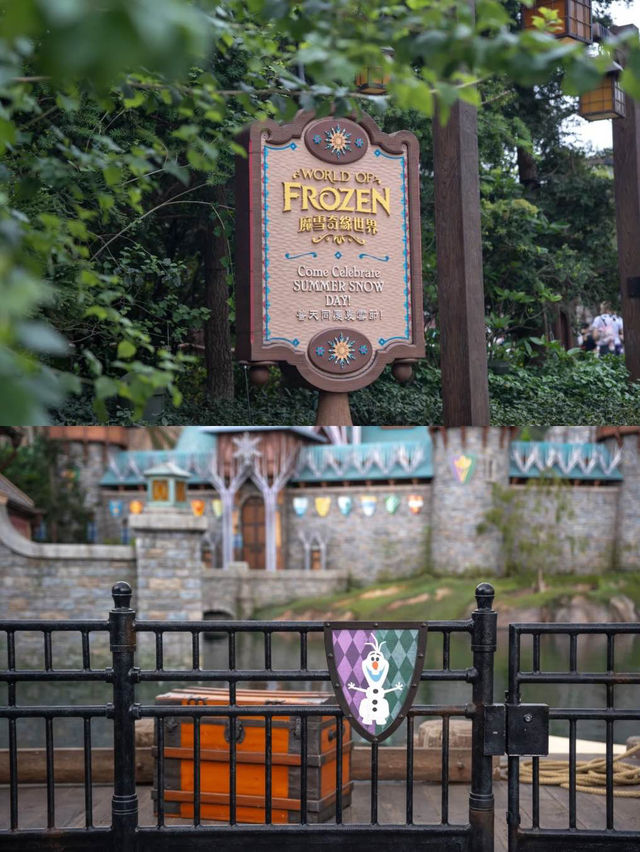 Hong Kong Disneyland ❄️WORLD OF FROZEN