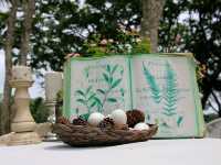 จิบกาแฟริมทะเลสาบที่ Sunset Lagoon 