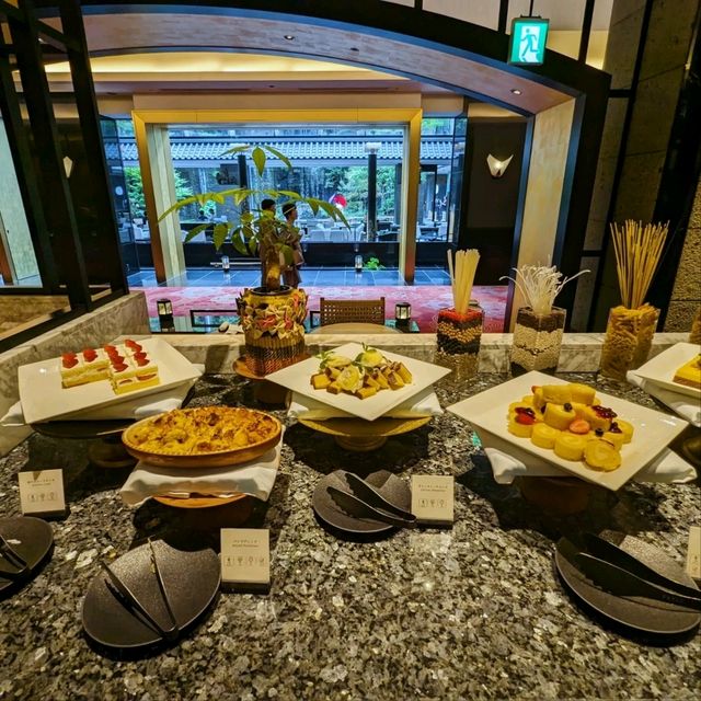 日本東京-雅敘園內的時尚燒烤buffet：KANADE TERRACE