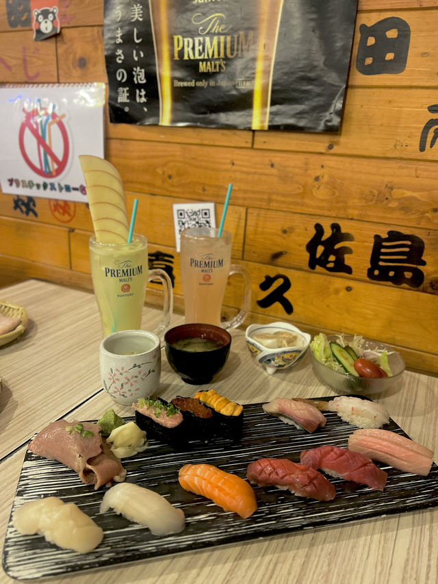 磯燒水產🦀、壽司🍣