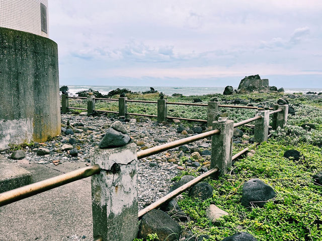 Cape Nagasakibana Ichinoshima island irradiation lighthouse