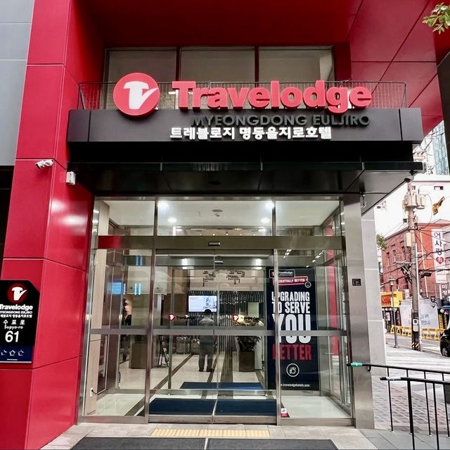 Simple minimalism stay at Travelodge Myeongdong Euljiro