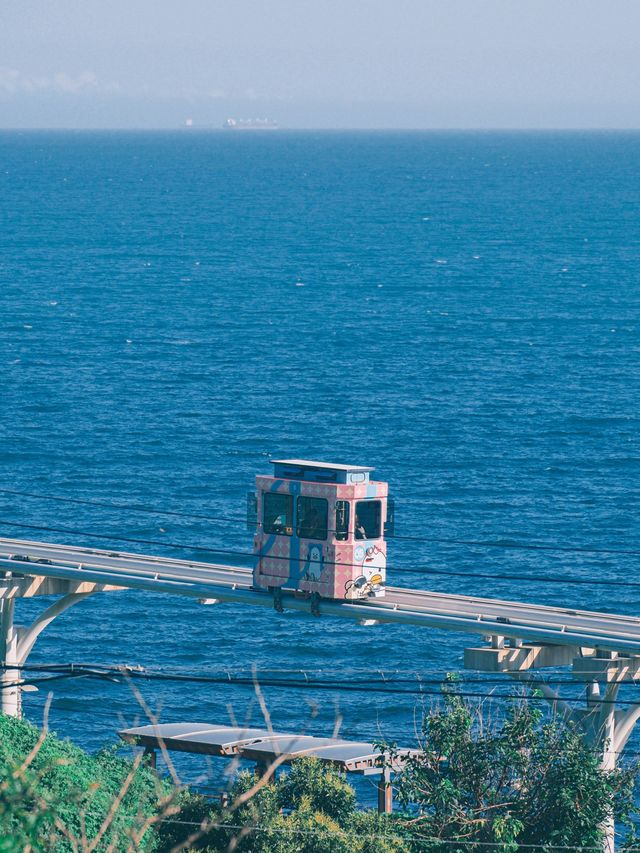 釜山｜體驗浪漫的天空膠囊列車 欣賞絕美海景～