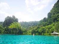 A Resort Surrounded by Amazing Limestone Mountains