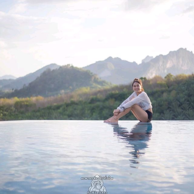 แช่สระสวยชมวิวเขา