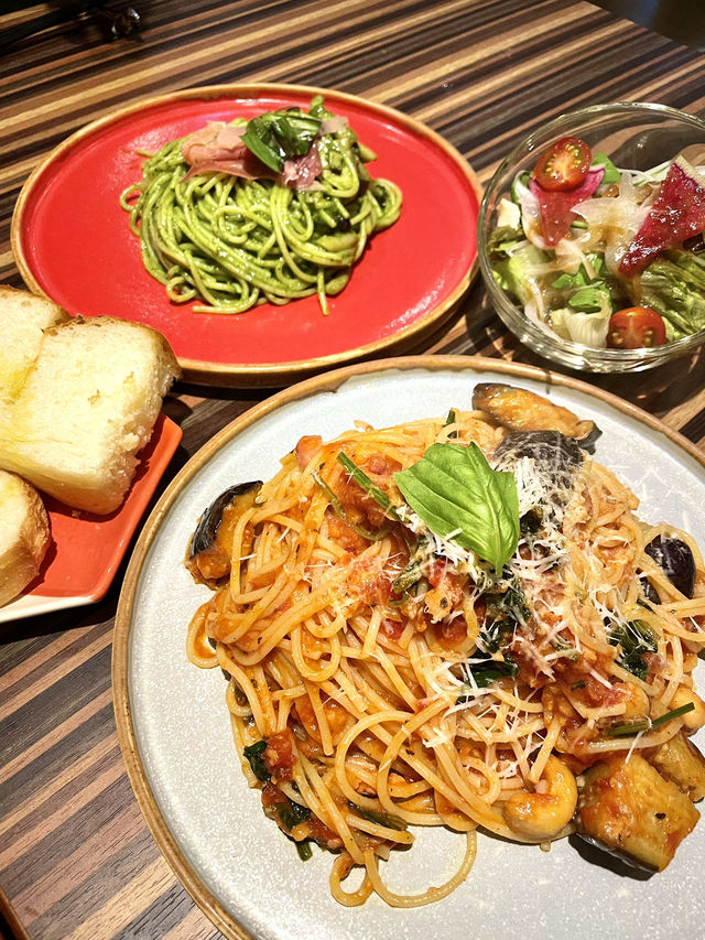 【石川】ボリュームたっぷりのパスタランチ