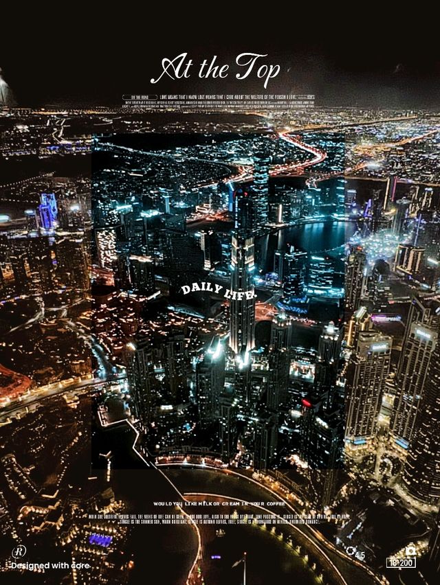 【杜拜】At the Top 地城市之巔：555米高度觀景台