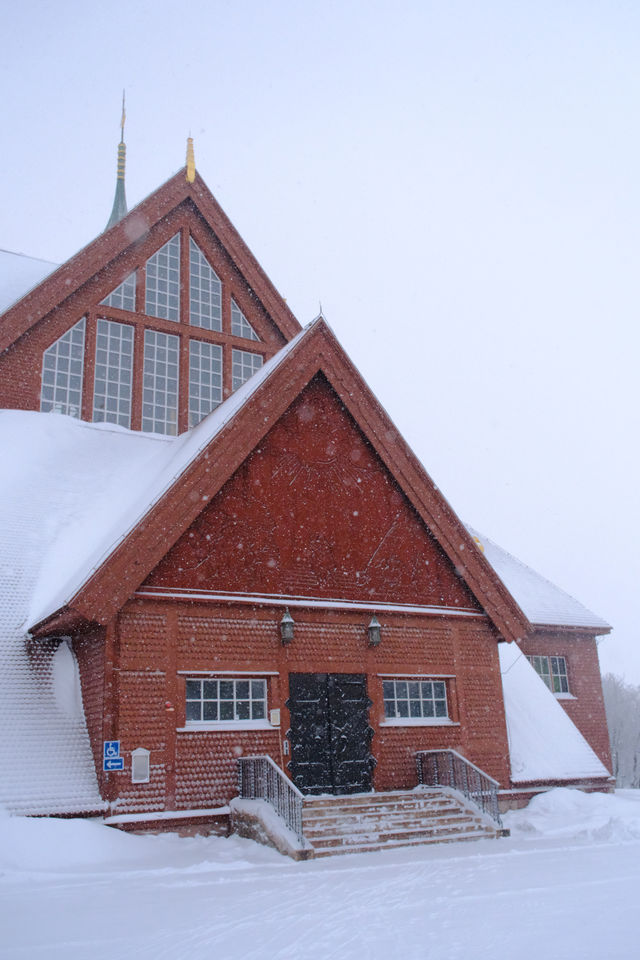 瑞典的白雪小鎮Kiruna
