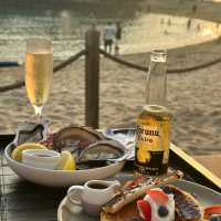 Sunset at Tanjong Beach Club Bar