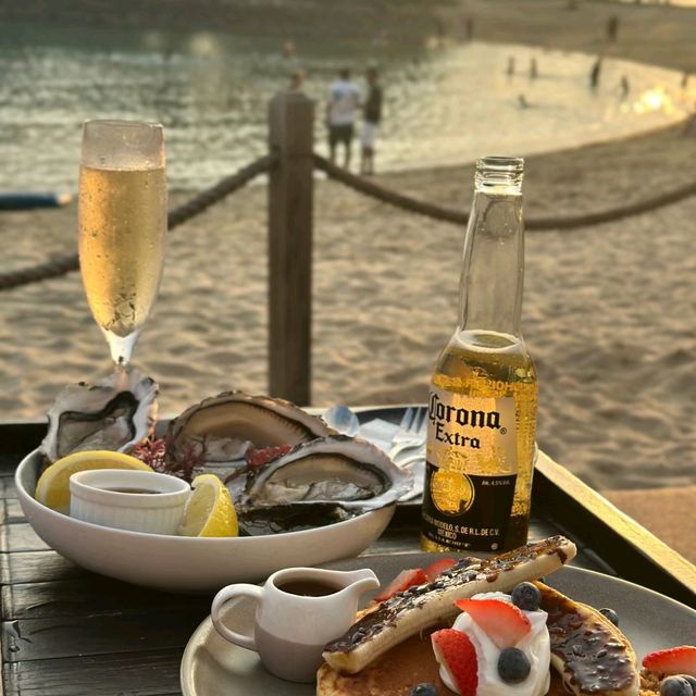 Sunset at Tanjong Beach Club Bar