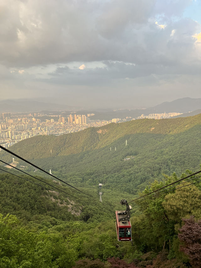 大邱景點 前山瞭望台