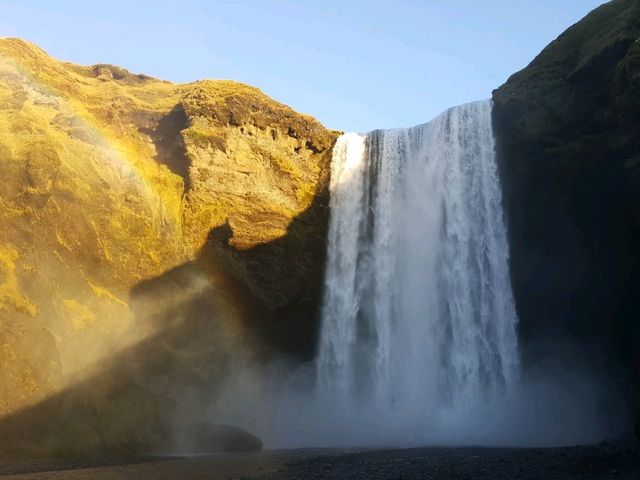 Iceland Majestic Gem: Skogafoss Waterfall