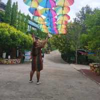 the amazing mountain resort..the uphill and dowmhill terrains