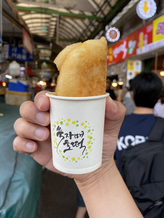 首爾超傳統的廣藏市場