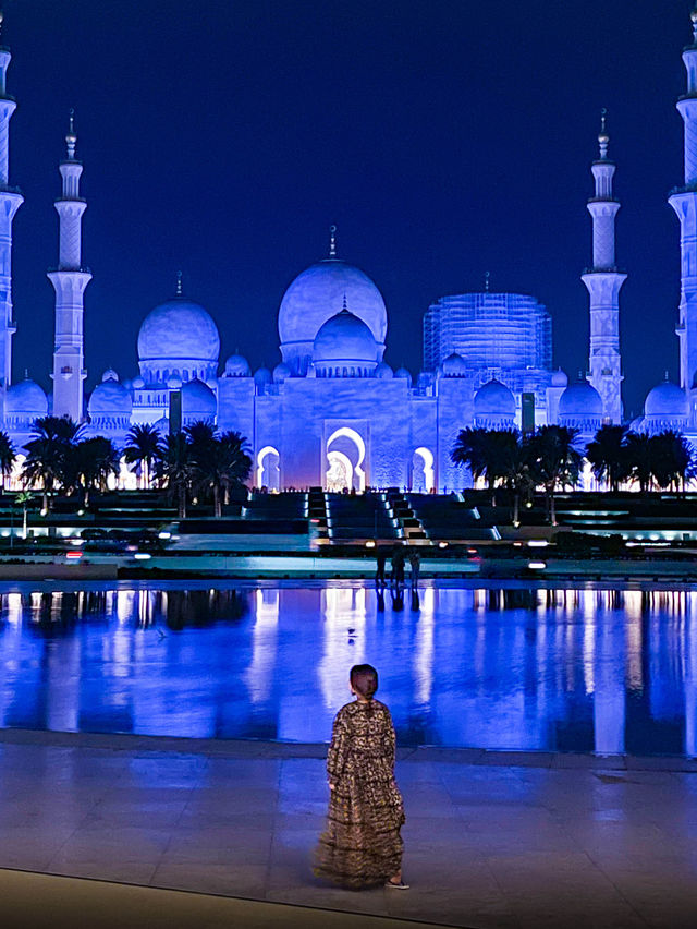【UAE】アブダビの世界一豪華な白亜のモスク🕌