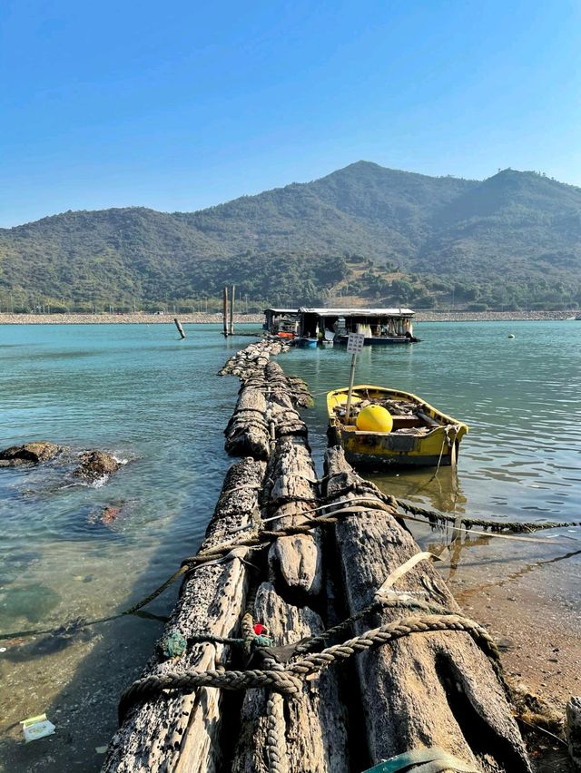 欣澳石灘：長索島港版天使之路