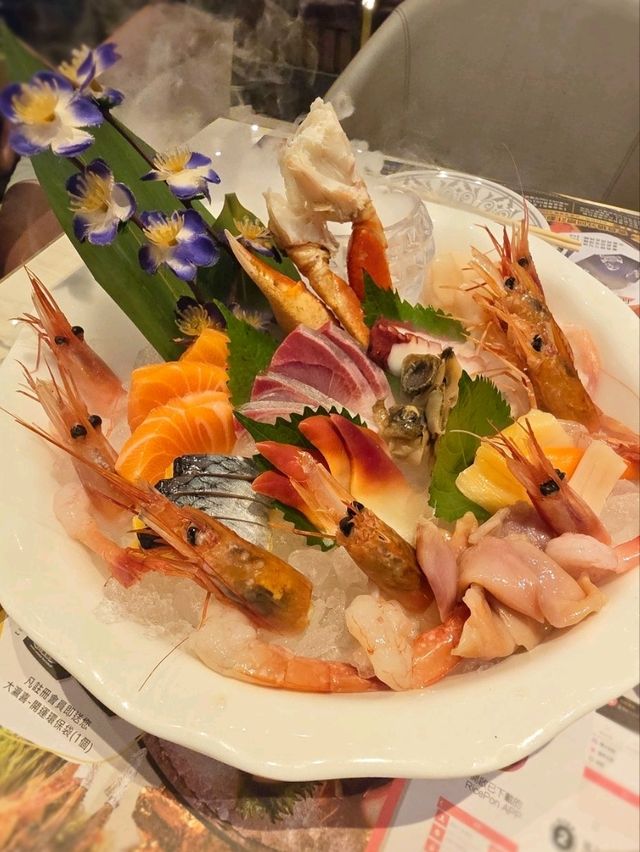 無法挑剔的任飲任食刺身放題