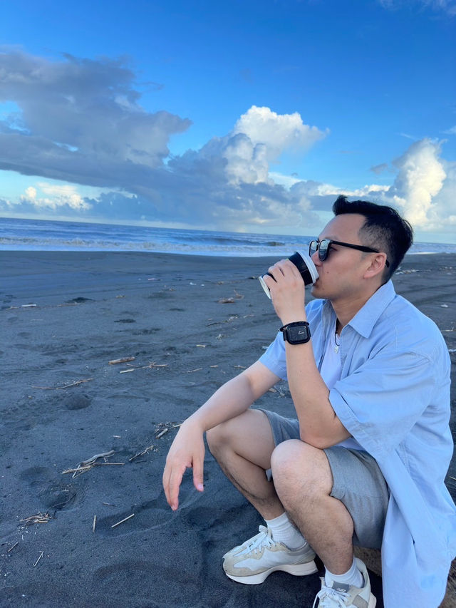 可瞭望龜山島的秘境海灘《壯圍海岸》