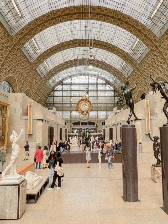 由法國巴黎火車站改建而成的奧賽博物館