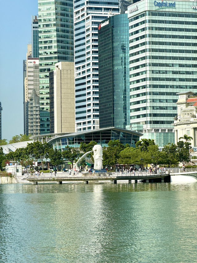 シンガポール　シンガポール観光　Waterfront Promenadeからのマリーナ湾も最高だぞ！