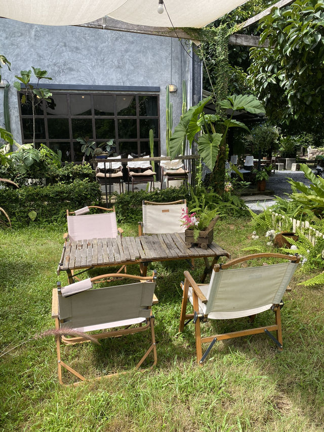 คาเฟ่บรรยากาศดีนครนายก The Tropical Eco-cafe