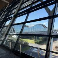 รีวิวสนามบิน Shanghai Pudong