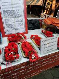 【チェンマイ】赤色の幸運の神様が居るお寺