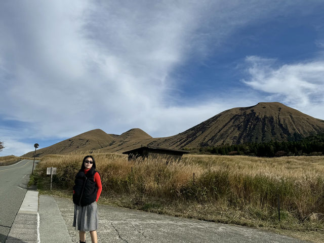 ขับรถเที่ยว Mt.Aso🚗