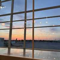 뮌헨국제공항 새벽 풍경