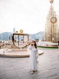 香港｜k11 musea 海邊金光閃閃聖誕太美了