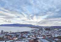 哈爾格林姆教堂Hallgrímskirkja，景觀台俯瞰360度冰島市景與海景