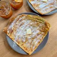 Sugar butter crepe in Jingumae