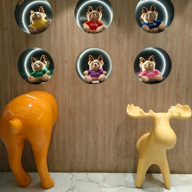 充滿童趣的糜鹿主題設計旅店 Moose Hotel Chiangmai