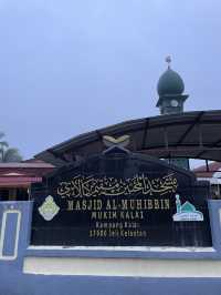 The calmness of the early morning in Kampung Kalai
