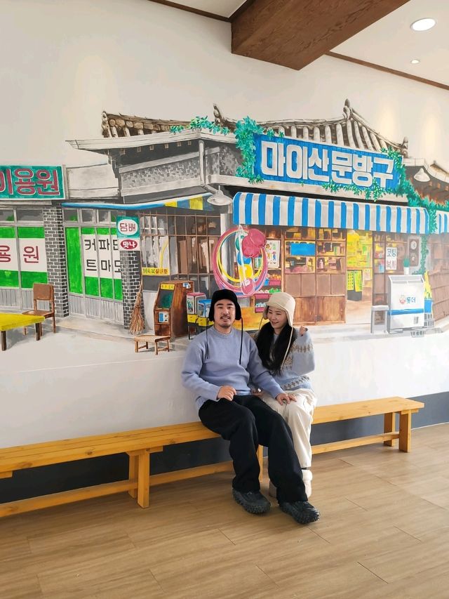 인증샷 남기기 좋은 초등학교 마이산카페🧡
