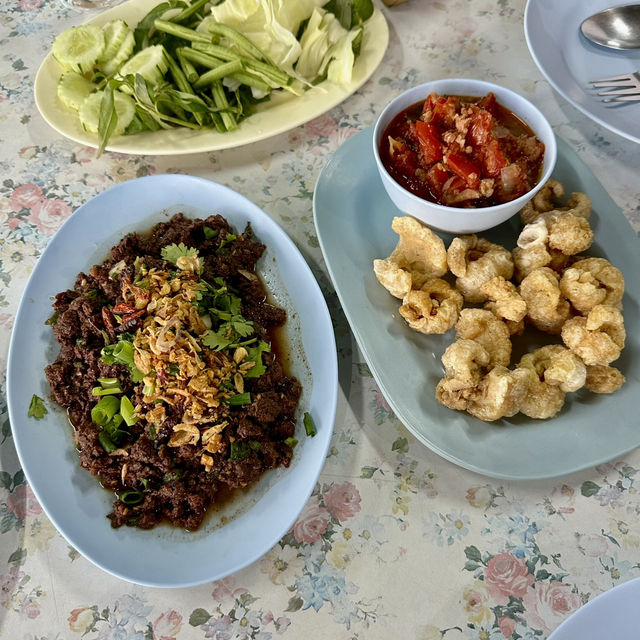 แนะนำร้านอาหารพื้นเมืองเชียงใหม่ แถวประตูท่าแพ
