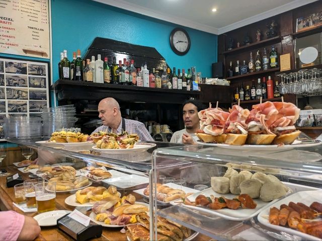 サンセバスチャン　おすすめのタパスバー　Gorriti Taberna