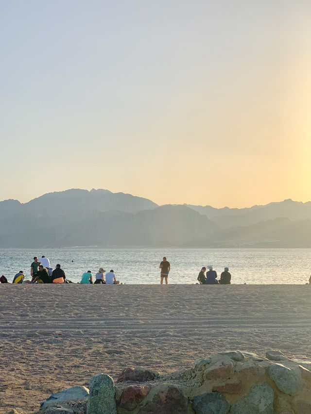 🇪🇬에메랄드 해변따라 말타며 석양까지! 라구나비치🐎🌅