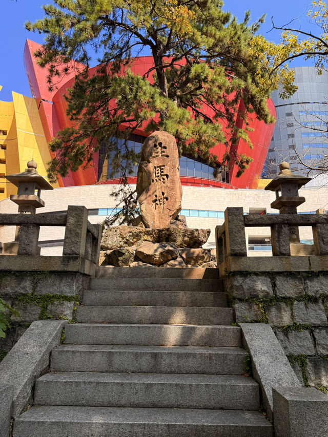 小倉｜勝山公園的生馬神之塔與馬頭觀音傳說